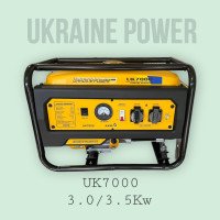Генератор бензиновий Ukrine Power UK7000 3.5 кВт